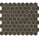 Hex unglazed mosaic field  - 1 color pattern