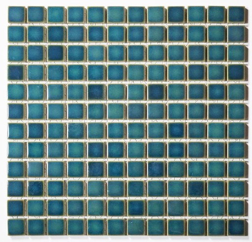 22mm glazed square mosaic