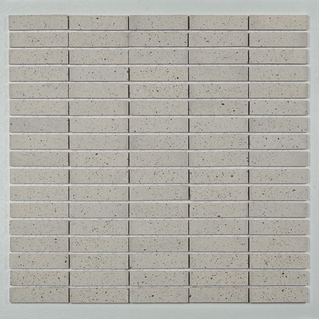 Rectangle pattern unglazed stoneware mosaic