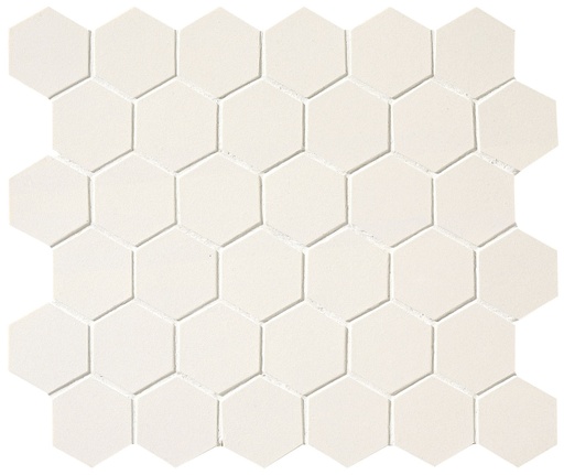 60 x 52mm flat unglazed hex field