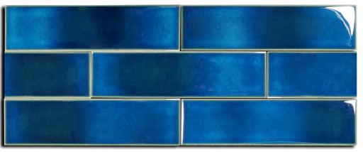 227mm x 60mm rectangular glazed field tile